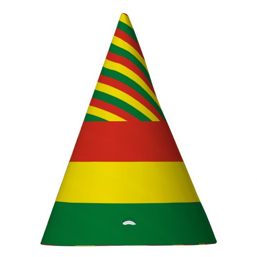 Bolivia vlag feesthoedjes (Rechts)
