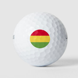 Bolivia vlag golfballen