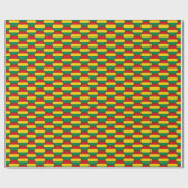 Bolivia Vlag Honingraat Inpakpapier (Vlak)