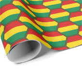 Bolivia Vlag Honingraat Inpakpapier (Rol Hoek)