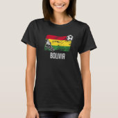 Bolivia Vlag Jersey Boliviaans voetbalteam Bolivia T-shirt (Voorkant)