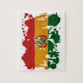 Bolivia vlag legpuzzel (Verticaal)
