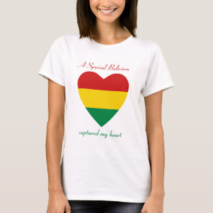 Bolivia Vlag Liefje T-Shirt