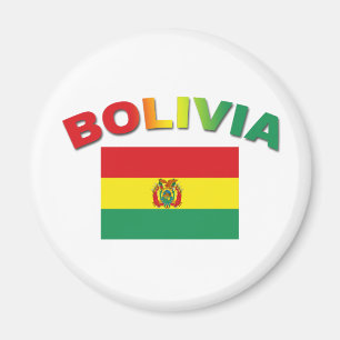 Bolivia vlag magneet