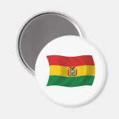 Bolivia Vlag Magneet (Voorkant / Achterkant)