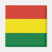 Bolivia vlag magneet (Voorkant)