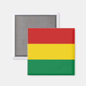 Bolivia Vlag Magnet (Voorkant / Achterkant)
