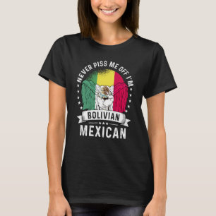 Bolivia vlag Mexico Groene Humor Burgerrechten T-shirt