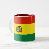 Bolivia Vlag Mok (Voorkant links)