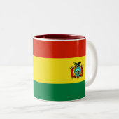 Bolivia Vlag Mok (Voorkant rechts)