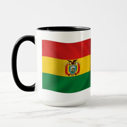 Bolivia Vlag Mok (Links)