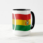 Bolivia Vlag Mok (Voorkant rechts)