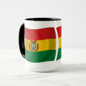 Bolivia Vlag Mok (Voorkant links)