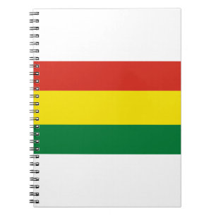 Bolivia vlag notitieboek