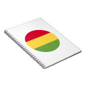 Bolivia vlag notitieboek (Rechterzijde)