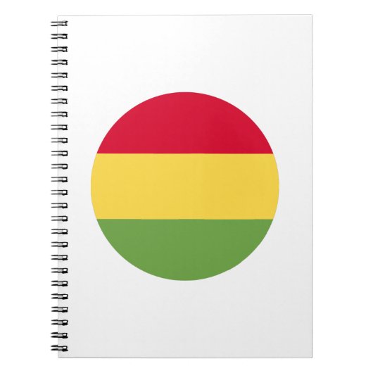 Bolivia vlag notitieboek (Voorkant)