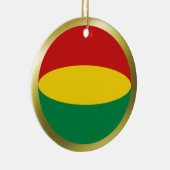 Bolivia Vlag Ornament (Rechts)