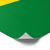 Bolivia vlag poster (Hoek)