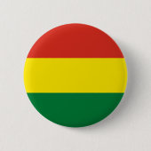 Bolivia vlag ronde button 5,7 cm (Voorkant)