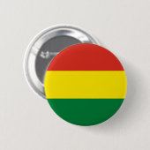 Bolivia vlag ronde button 5,7 cm (Voorkant /achterkant)
