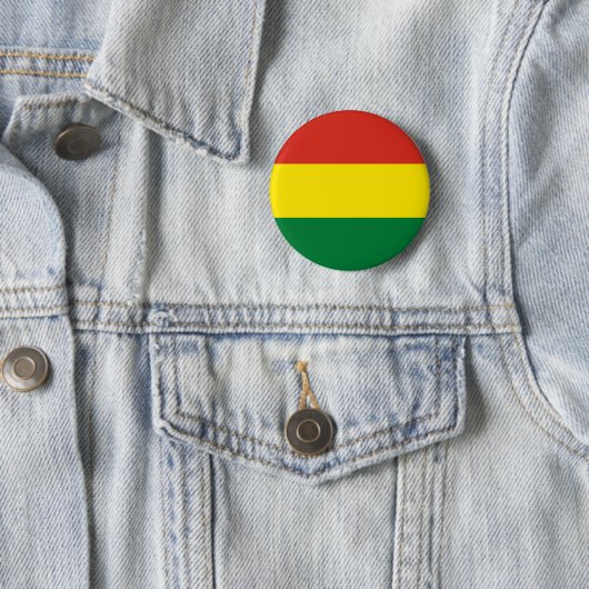 Bolivia vlag ronde button 5,7 cm (In situ)