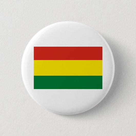 Bolivia vlag ronde button 5,7 cm (Voorkant)