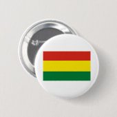 Bolivia vlag ronde button 5,7 cm (Voorkant /achterkant)