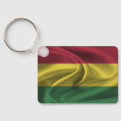 Bolivia Vlag Sleutelhanger (Achterkant)