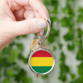 Bolivia Vlag Sleutelhanger (Hand)
