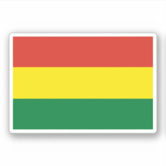 Bolivia vlag sticker