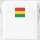 Bolivia Vlag Sticker (Tas)