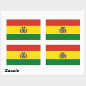 Bolivia* Vlag Sticker Bandera de Bolivia (Vel)
