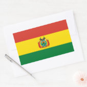 Bolivia* Vlag Sticker Bandera de Bolivia (Envelop)