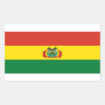 Bolivia* Vlag Sticker Bandera de Bolivia