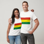Bolivia vlag t-shirt (Unisex)