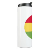 Bolivia vlag thermosbeker (Gedraaid links)