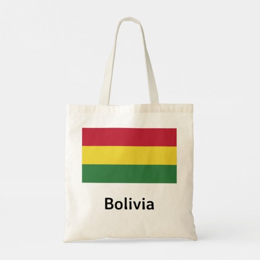 Bolivia vlag tote bag (Achterkant)