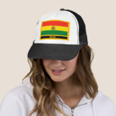 Bolivia vlag trucker pet (In situ)