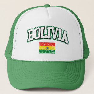 Bolivia vlag trucker pet