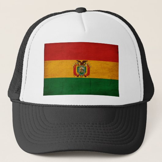 Bolivia vlag trucker pet (Voorkant)
