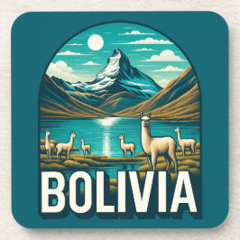 Bolivia Zuid-Amerika Bier Onderzetter