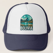Bolivia Zuid-Amerika Trucker Pet (Voorkant)