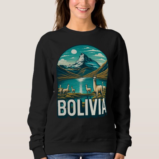 Bolivia Zuid-Amerika Trui (Voorkant)