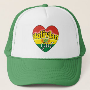 Boliviaans meisje trucker pet
