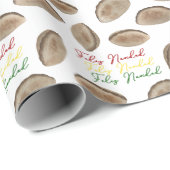 Boliviaans Salteña Feliz Navidad Feestdagen Cadeaupapier (Rol Hoek)