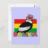 Boliviaanse Andean Condor Briefkaart (Voorkant / Achterkant)
