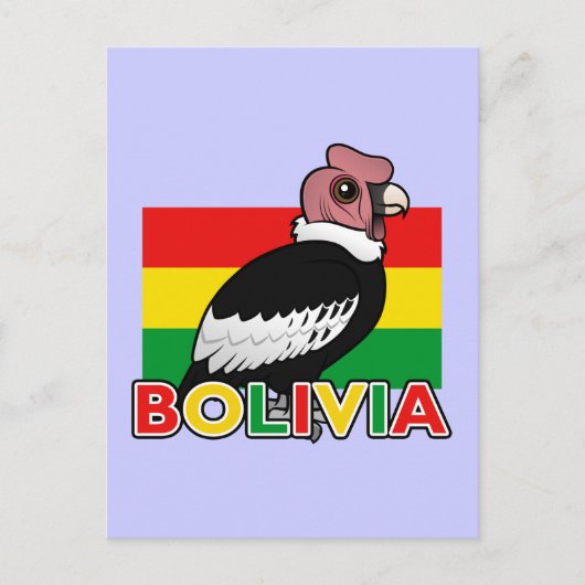 Boliviaanse Andean Condor Briefkaart (Voorkant)