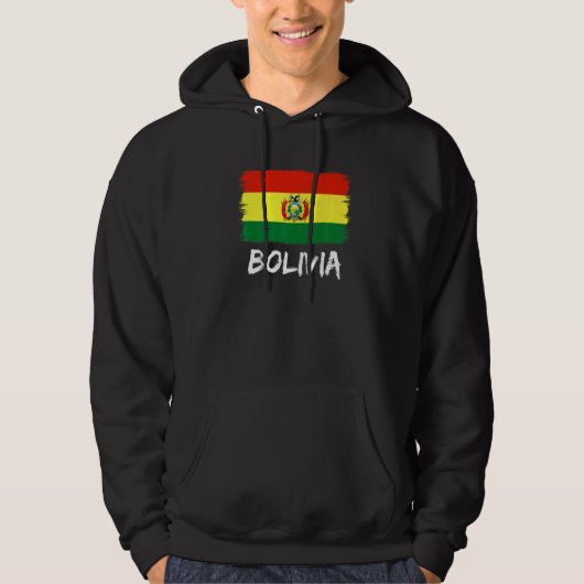 Boliviaanse Bolivia Hoodie (Voorkant)