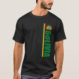 Boliviaanse Futbol Camisa La Verde Souvenir Vlag v T-shirt