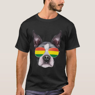 Boliviaanse vlag Boston Terrier Dog Bolivia Zakje T-shirt